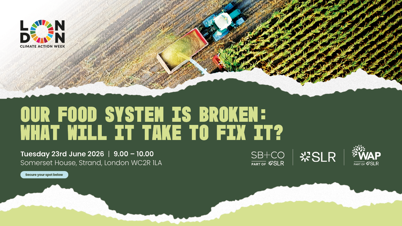 Our food system is broken 
